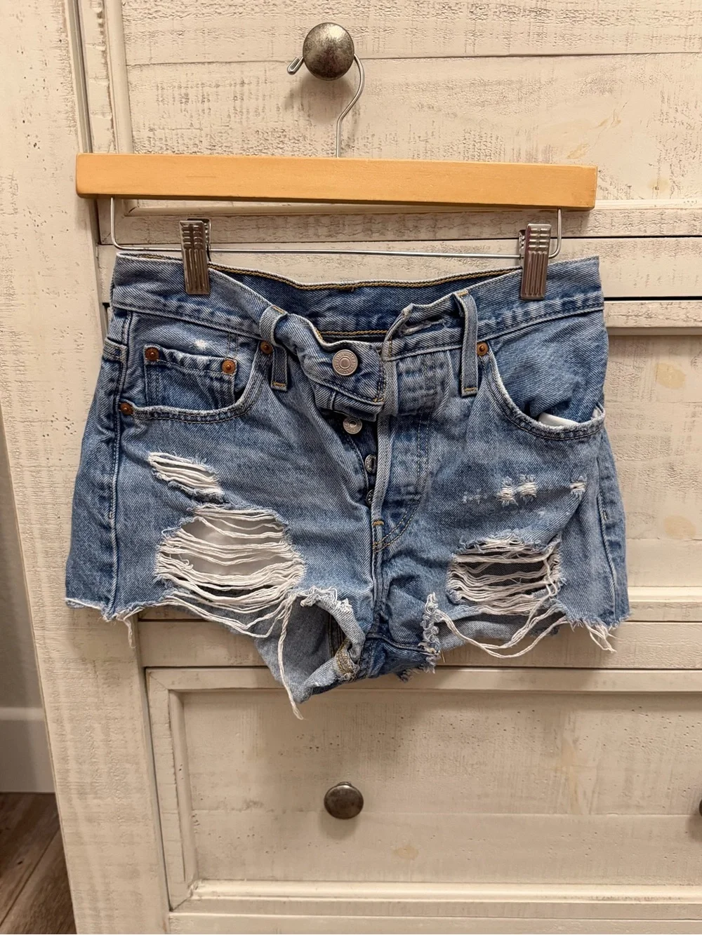 Levi’s denim shorts